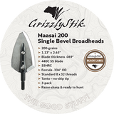 MAASAI 200 BROADHEADS 3-PACK